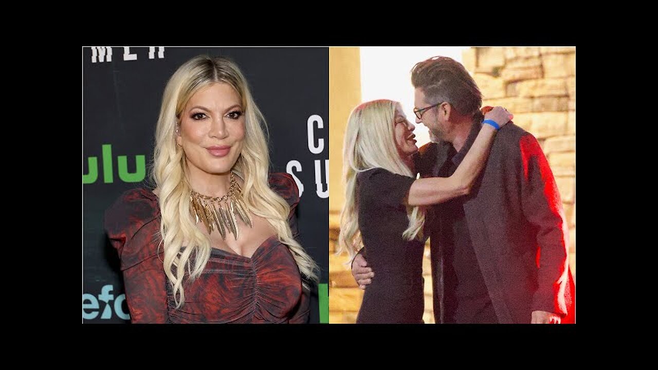 Tori Spelling Kisses New Man After Dean McDermott Split