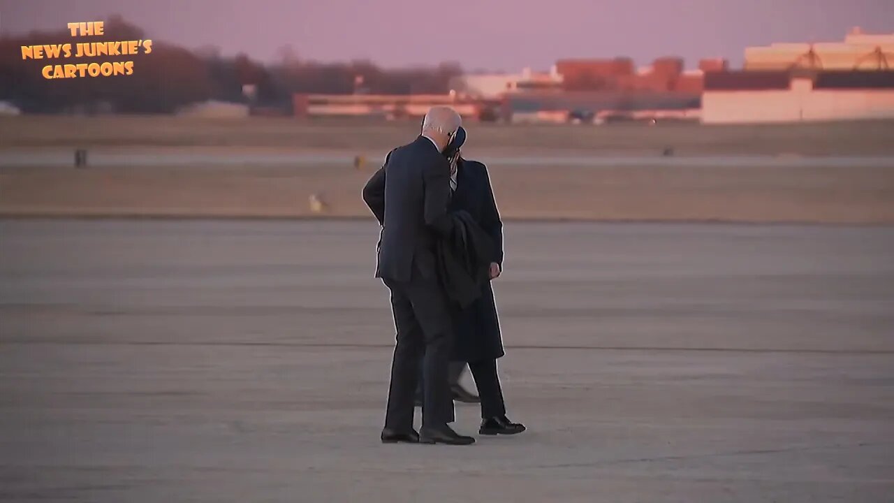 Biden on his way home to Delaware to help his wife.