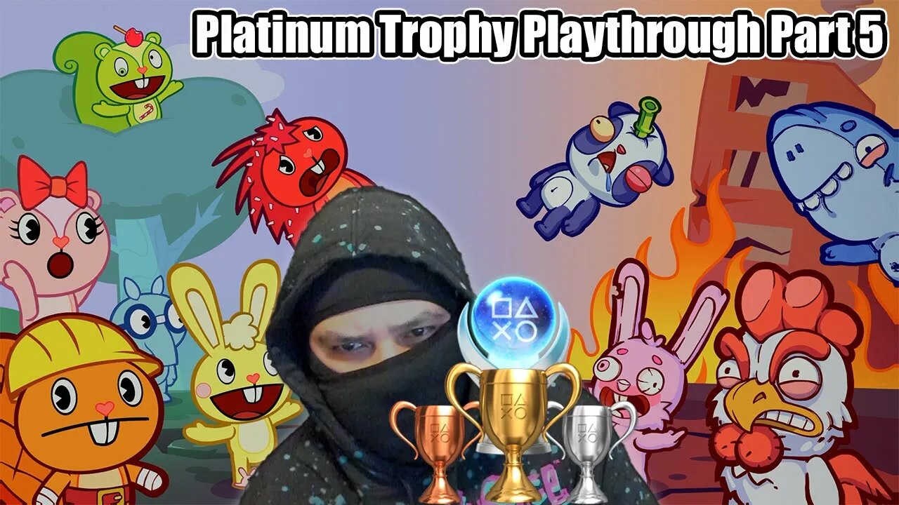 The Crackpet Show Happy Tree Friends Edition Platinum Trophy Playthrough - Part 5