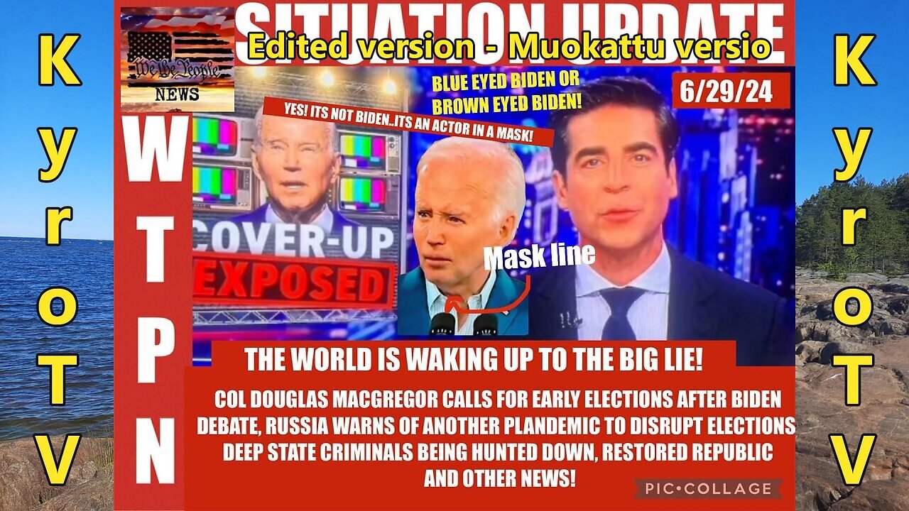 Situation Update - June 29, 2024 (edited version) (Swedish subtitles)
