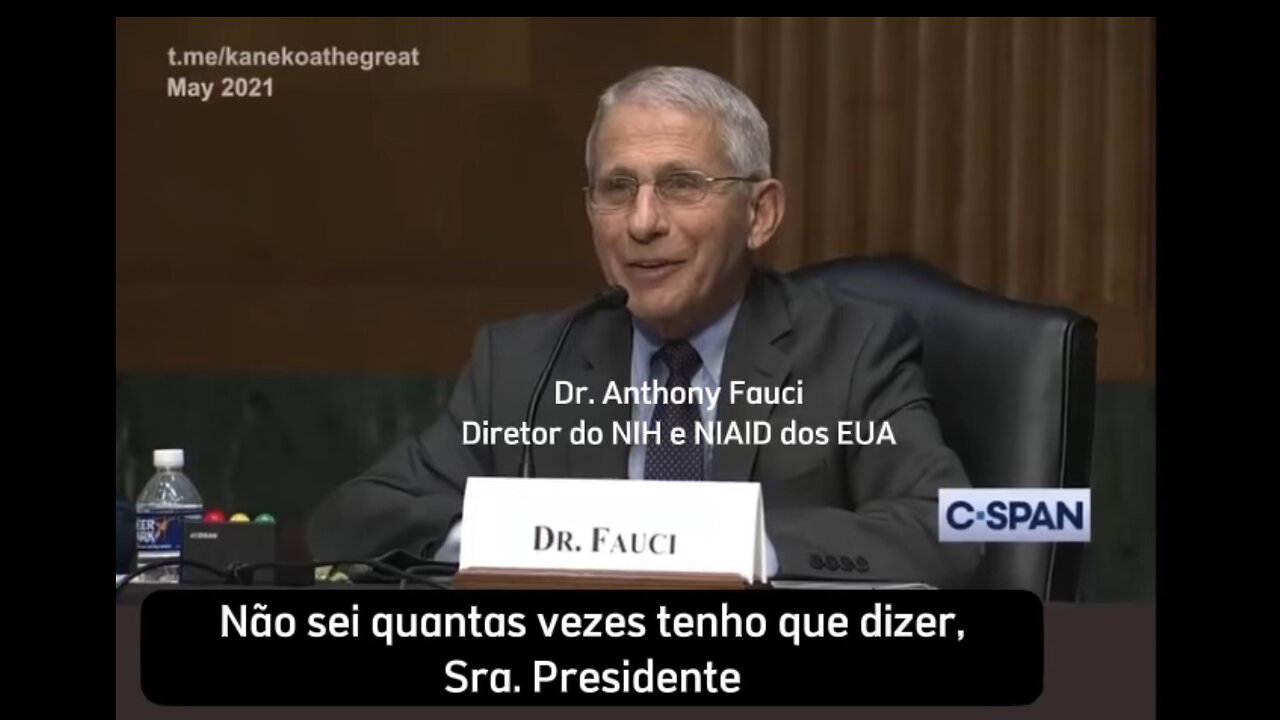 Dr. Fauci mentiu sobre não ter financiado pesquisas do Coronavírus no laboratório chinês