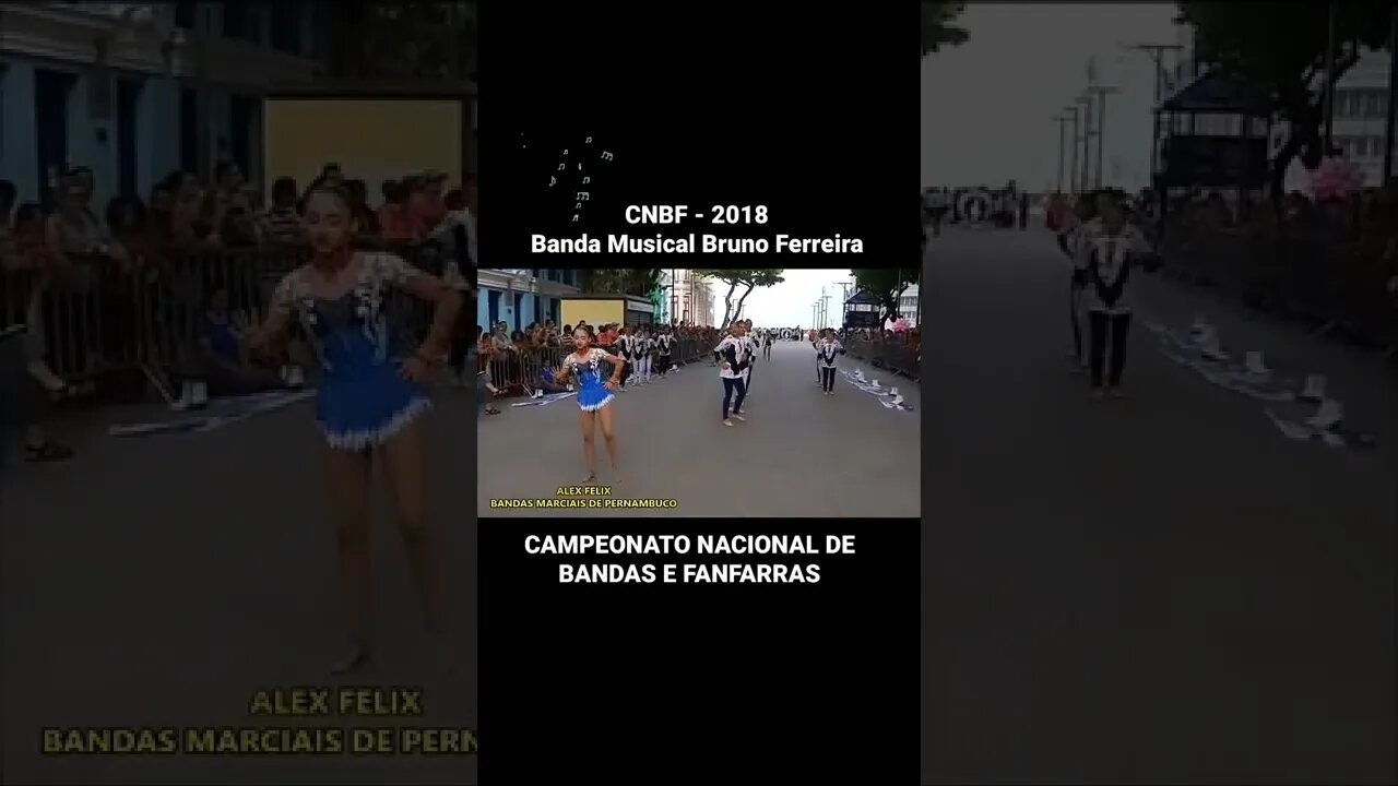 CNBF 2018 - Banda Musical Bruno Ferreira - #shorts