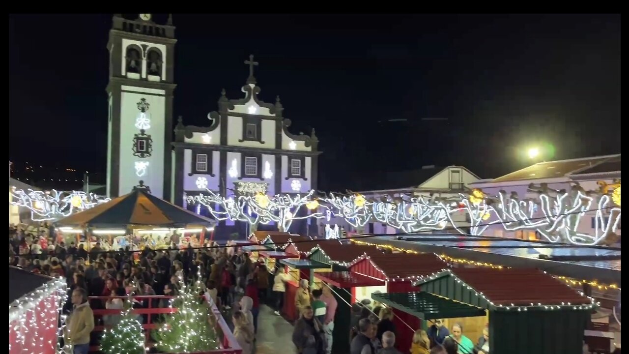 Abertura da iluminacao de Natal - Lagoa Azores Portugal - 04.12.2022