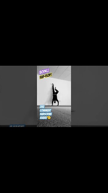 Boing! Flip-Flop!🫡 #handstandpress #upsidedown #handstandworkout #mobility #feelgood #lol #selfcare