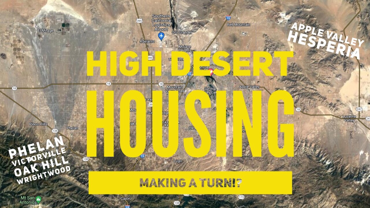 High Desert Housing Update May 2023. Derek DeVille Realtor shares Apple Valley, Hesperia,