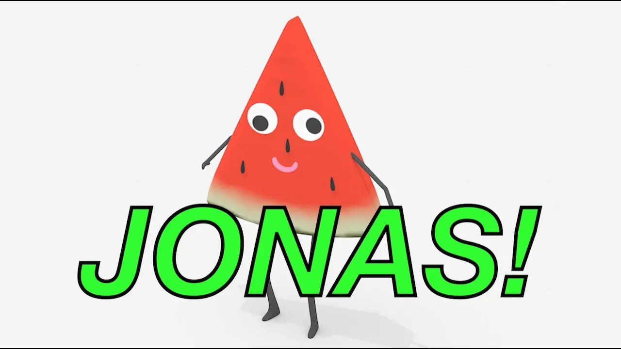 Happy Birthday JONAS! - WATERMELON Birthday Song