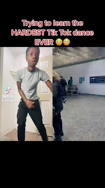 Trying To Learn The HARDEST Tik Tok Dance Ever