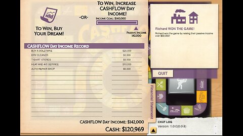 How to win Rich Dad's Cashflow Game? Full Game Raw Review!