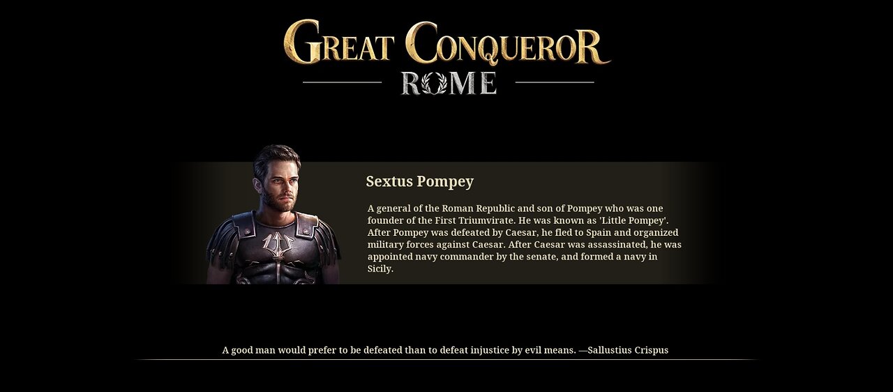 Great Conqueror Rome Chapter 11 : Rome-Octavian Decisive Battle pt.1