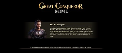 Great Conqueror Rome Chapter 11 : Rome-Octavian Decisive Battle pt.1