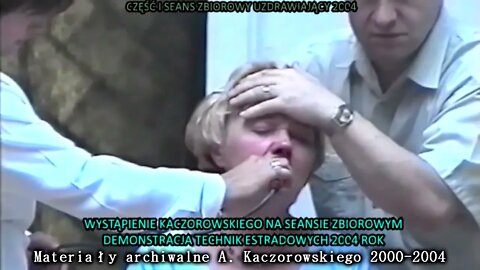 CZŁOWIEK W TRANSIE /Cz.I/ HIPNOZA MEDIALNA, ,ZBIOROWA,UZDRAWIAJĄCA, SUGESTIE, PSYCHOMANIPULACJA