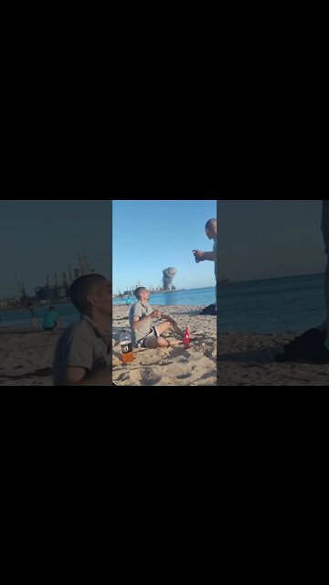 Casual day on the beach in #ukraine #ukrainewar