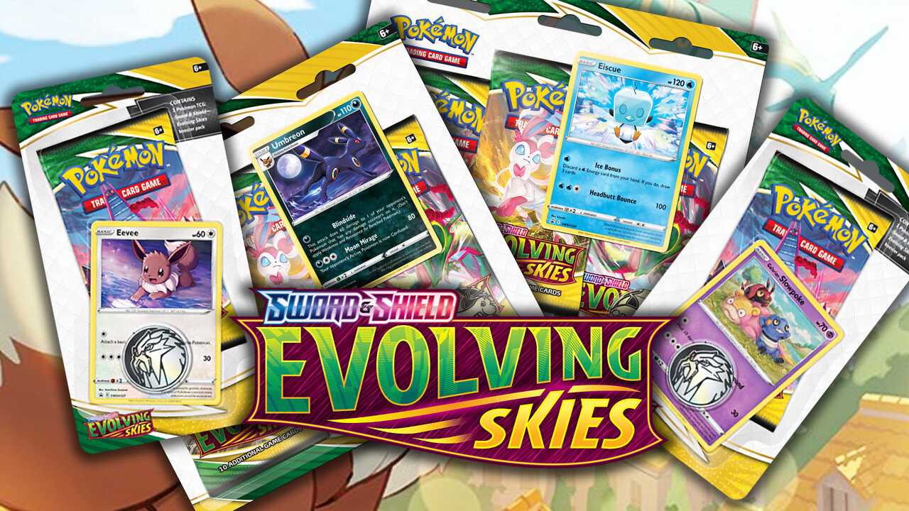 Opening Pokémon Evolving Skies Promo Packs!