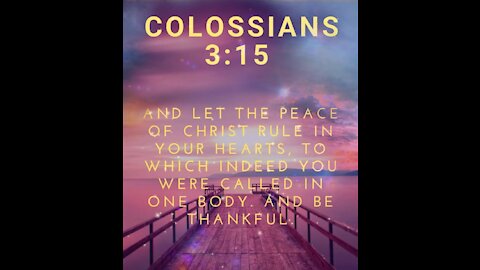 Colossians 3:15