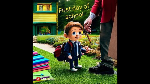 Rainy day ☔☔ and school kids 😍