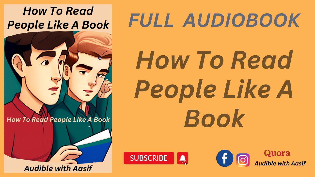 How To Read People Like A Book #audiobooks #audiblewithaasif #selfimprovement #selfhelp