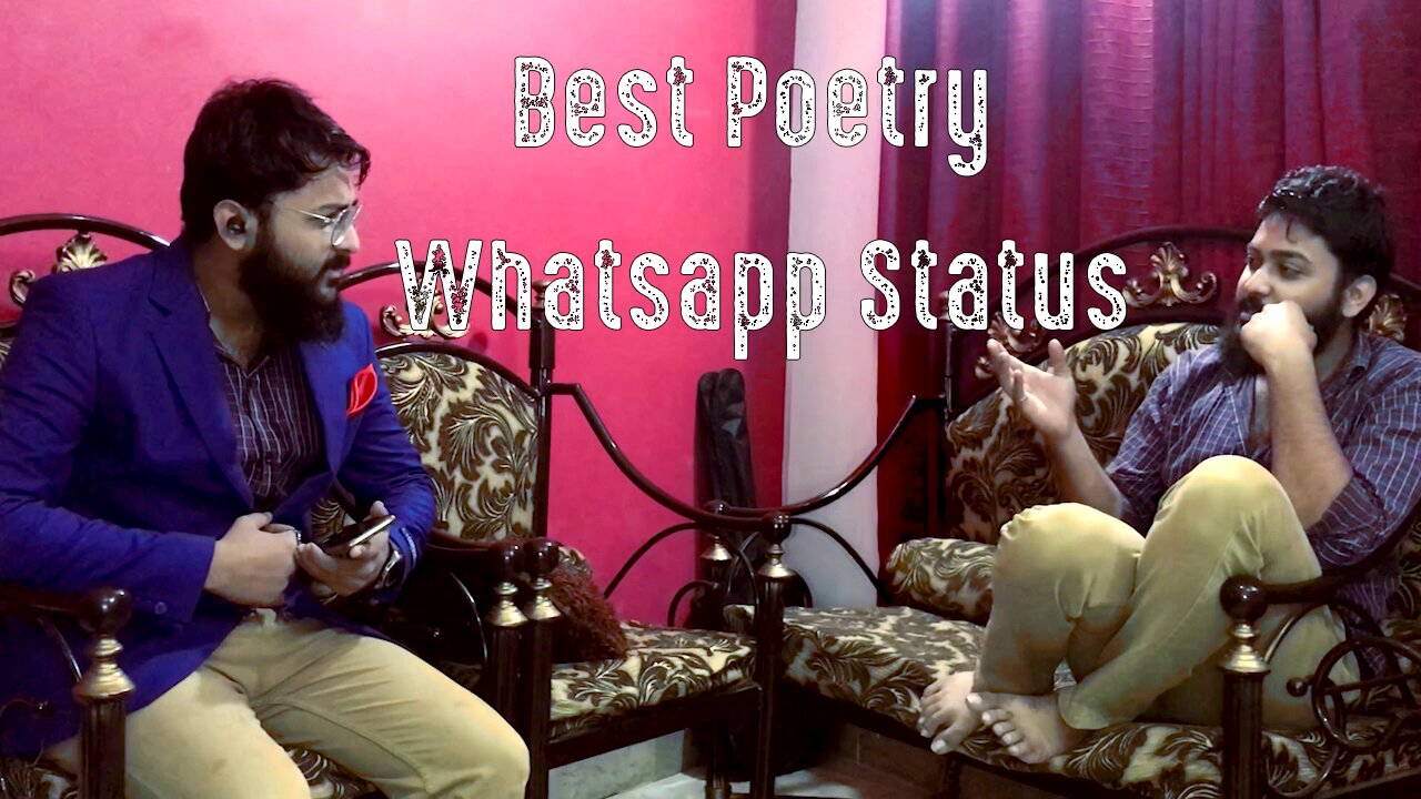 Best Poetry WhatsApp Status By MG Ki Vines