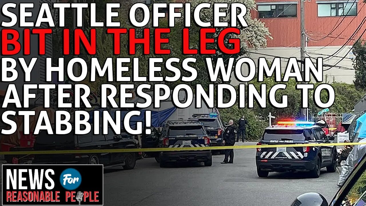 Person stabbed, shots fired and officers bit in incident at Seattle homeless encampment