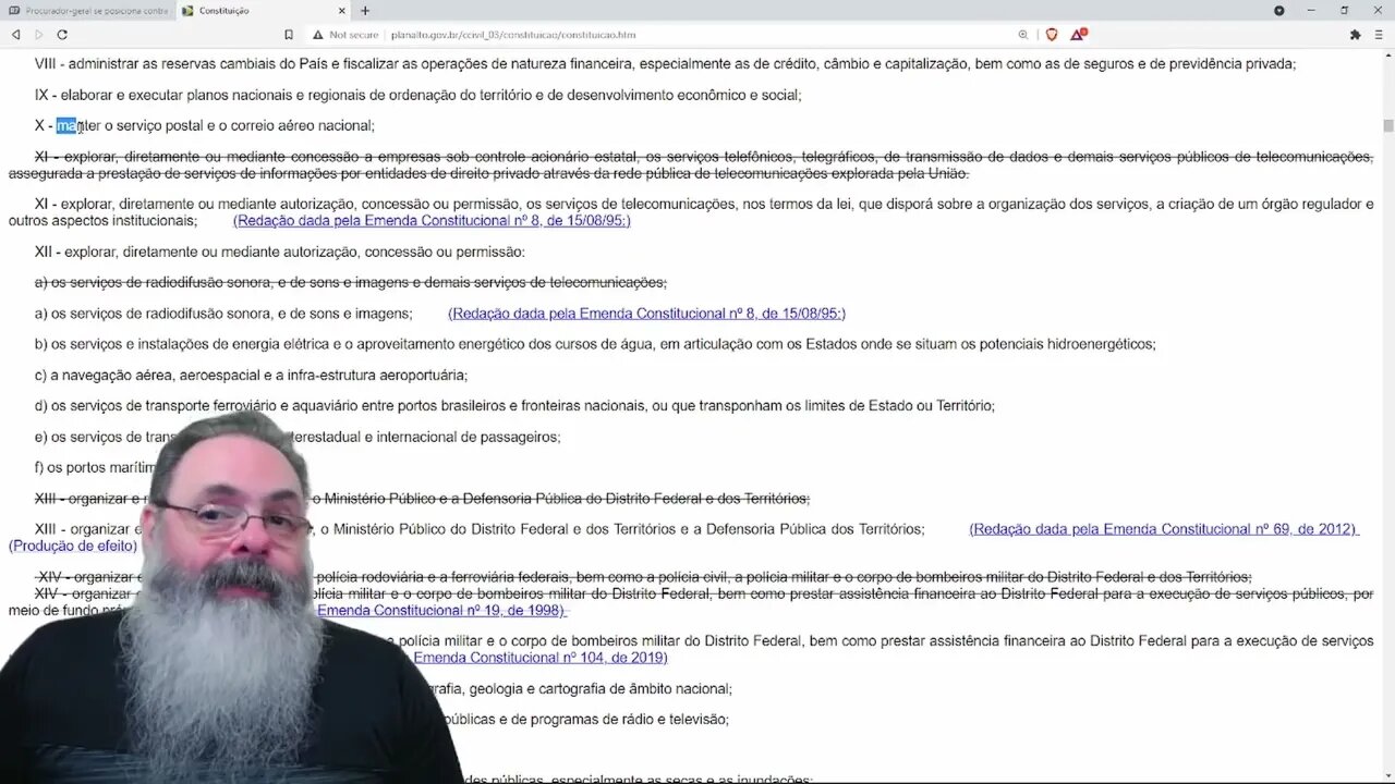 Augusto Aras diz que privatização dos correios é inconstitucional E agora — PETER TURGUNIEV