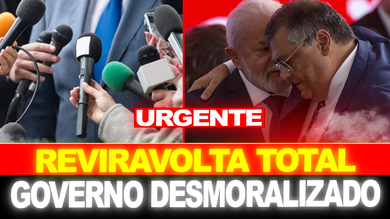 ACABOU !! GOVERNO LULA DESMORALIZADO NÃO PODE CONTINUAR... REVIRAVOLTA TOTAL !!