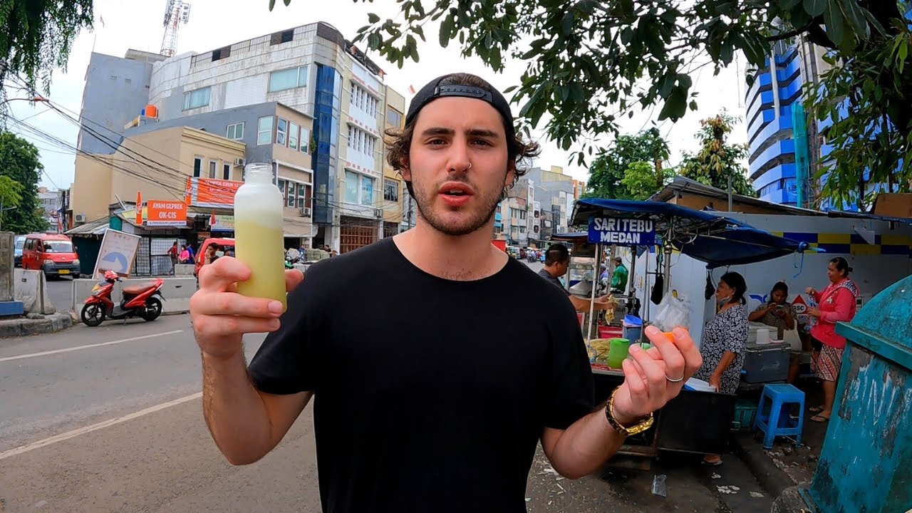 $0.30 Sugar Cane Juice in China Town