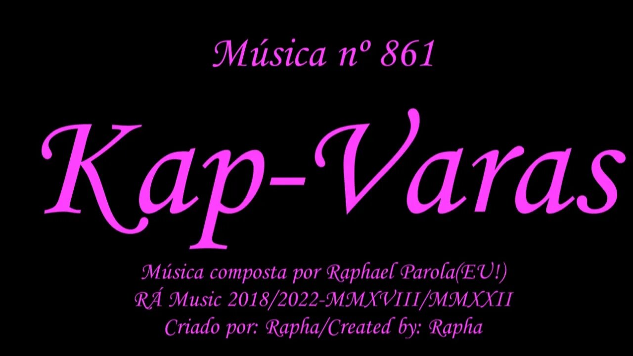 Música nº 861-Kap-Varas