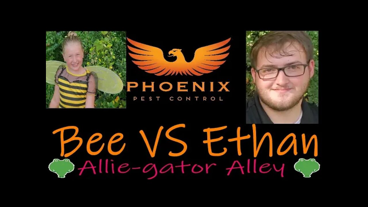 Bee VS Ethan |Allie-gator Alley 16 #whatbugsme #alliegatoralley