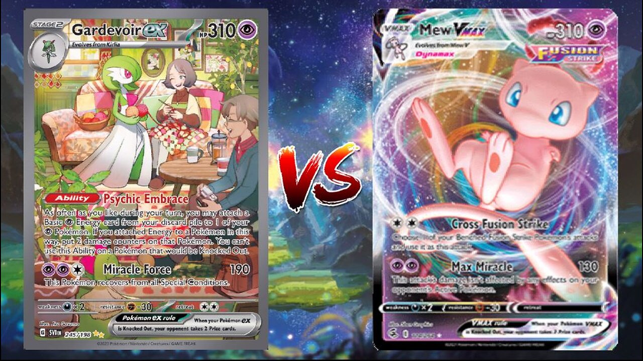 Pokemon TCG Live Gardevoir EX Zacian V VS Fusion Strike Mew VMAX Genesect V!!