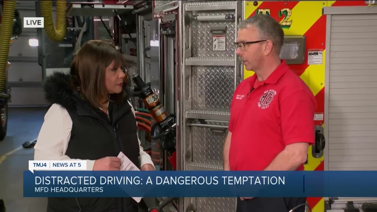 Distracted driving: Milwaukee fire officials share crucial tool for saving lives