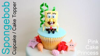 Copycat Recipes SpongeBob SquarePants Cupcake Cake Topper how to Cook Recipes food Recipes