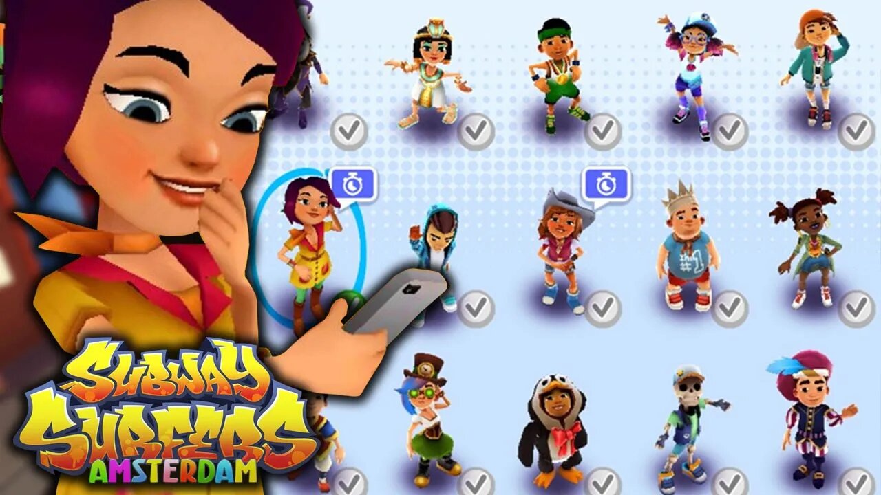 Subway Surfers Amsterdam 2020 com Novos Menus e Caçada Sazonal