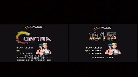 Contra deathless run english and japanese versions