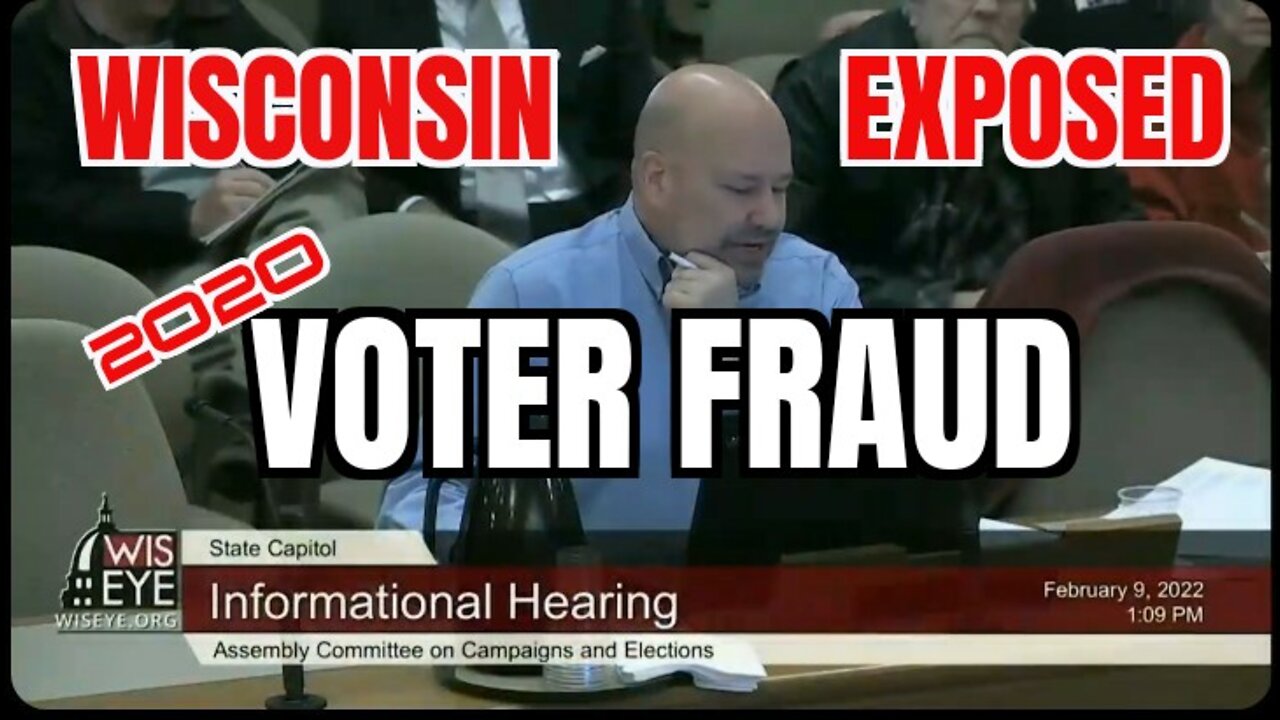 EXPOSED🚨WI Blatant Election Fraud🚨