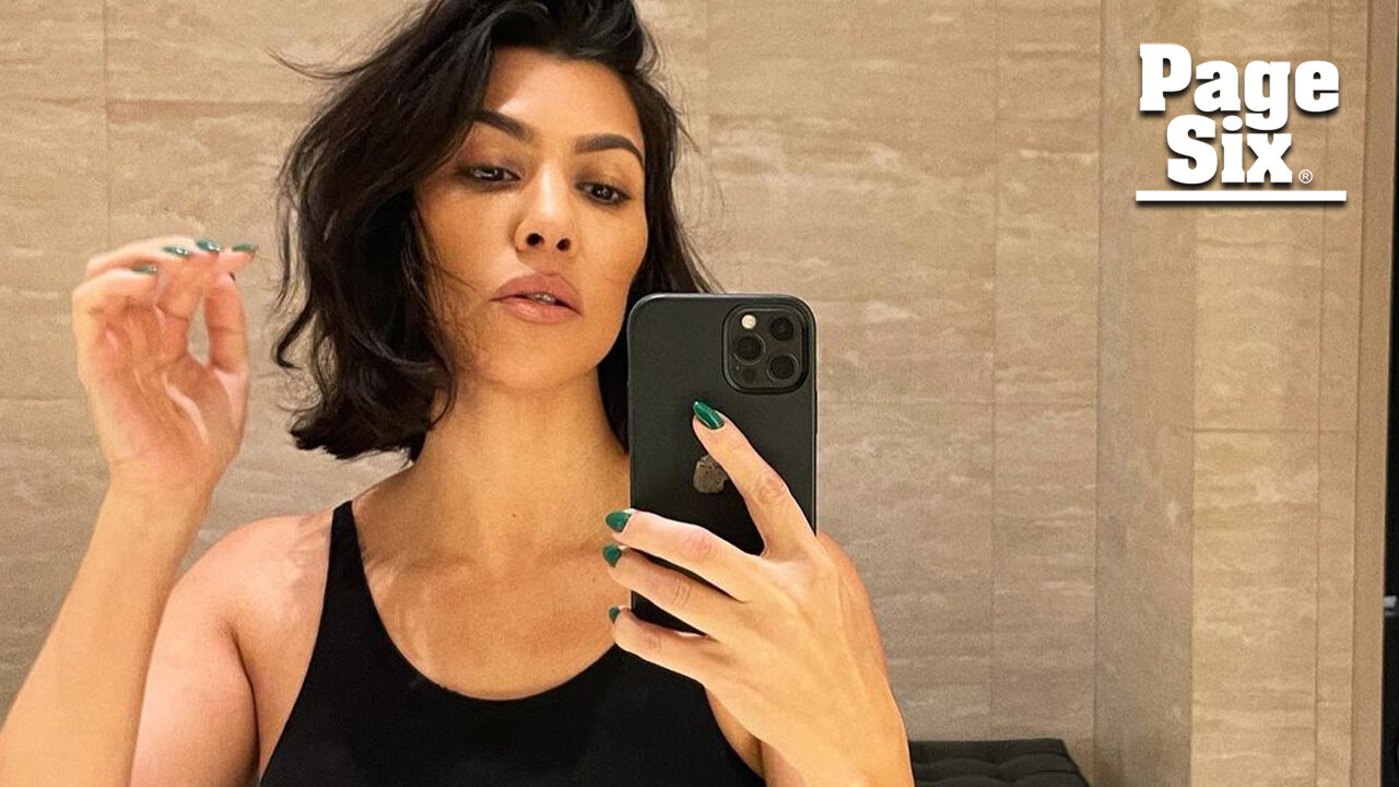 Kourtney Kardashian debuts bob