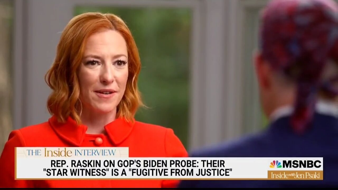 Dem Rep Raskin and Psaki Claim Comer Is Co-opted By A Foreign Agent