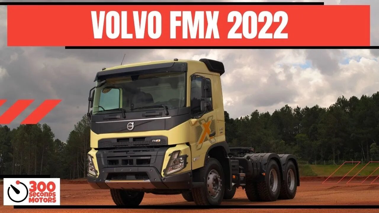 VOLVO FMX 2022 the new generation off-road truck with 540 hp engine