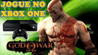 #vlog JOGUE GOD OF WAR NO XBOX ONE