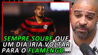 ADRIANO IMPERADOR sobre jogar no FLAMENGO (ADRIANO IMPERADOR - Podpah #438) FlowPah Cortes