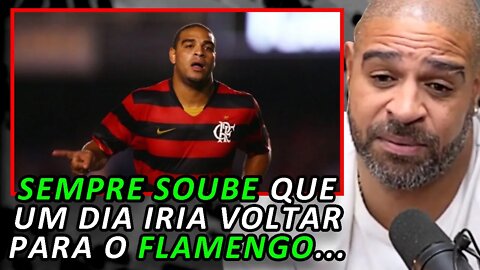 ADRIANO IMPERADOR sobre jogar no FLAMENGO (ADRIANO IMPERADOR - Podpah #438) FlowPah Cortes