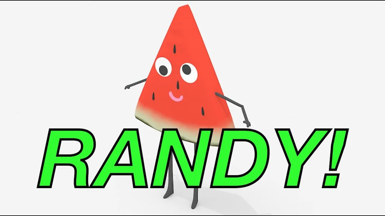 Happy Birthday RANDY! - WATERMELON Birthday Song