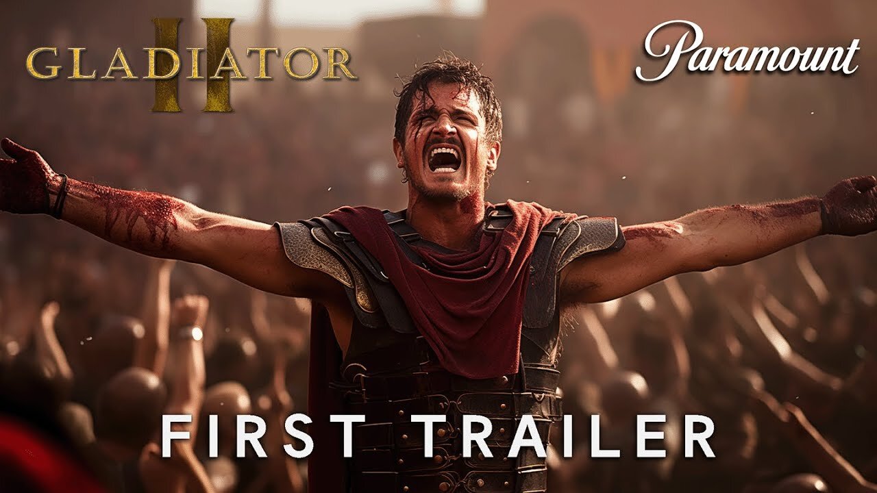 Gladiator 2 - First Trailer _ Pedro Pascal, Paul Mescal, Denzel Washington