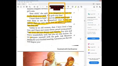 English A Class 5 14 4 2021