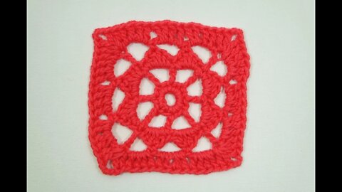 How to crochet lace square short tutorial by marifu6a