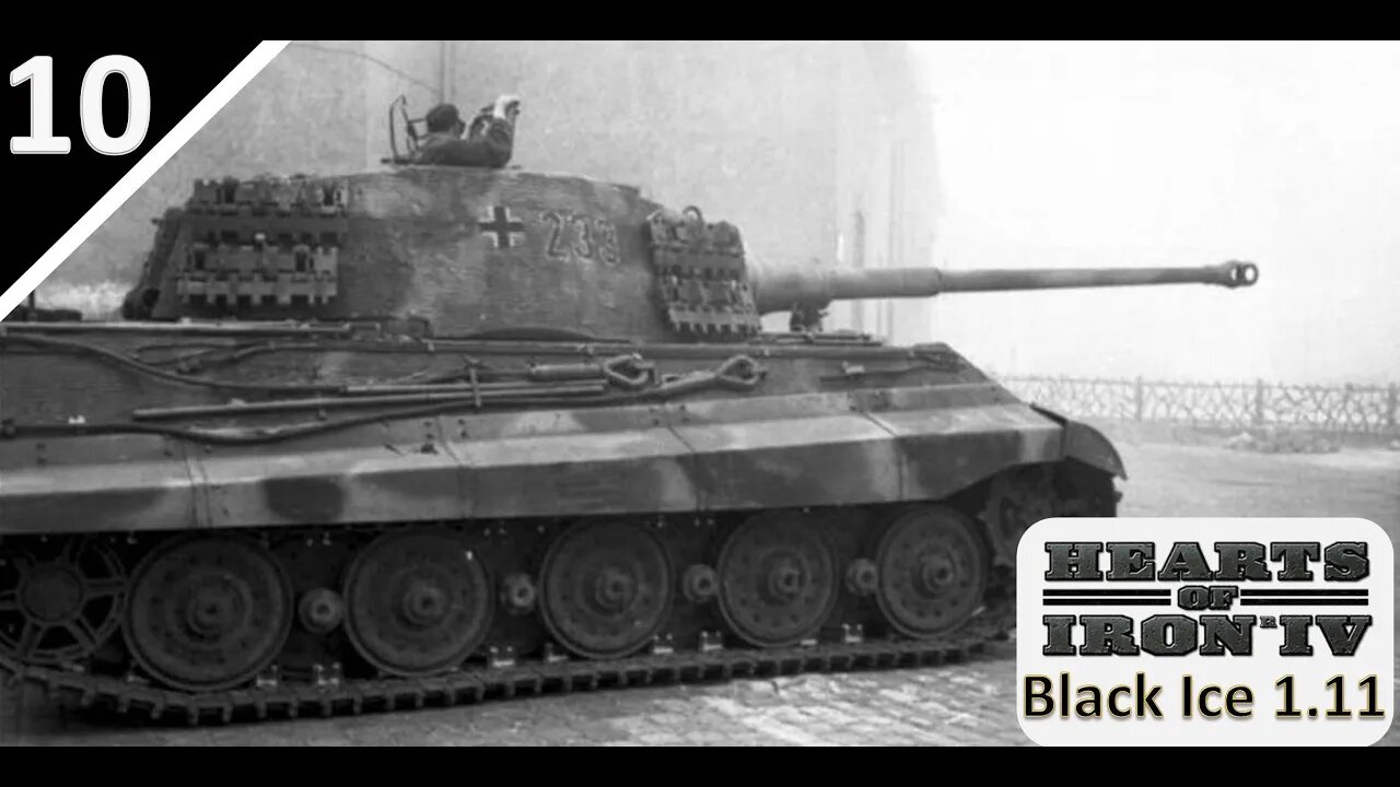 Restarting Soviet Invasion After 1st Failure l German Campaign - HOI: 4 Black Ice Mod l Part 10