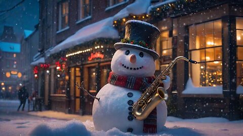 RELAXING CHRISTMAS JAZZ MUSIC 🎵 Christmas Classics 🌙 Jazz Piano ⛄ Lounge Bar Songs