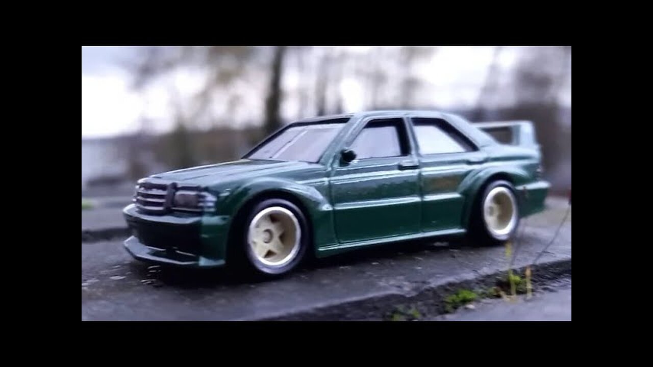 Unboxing and release - Hotwheels Boulevard Premium Mercedes-Benz 190E 2.5 16V Cosworth EVO II