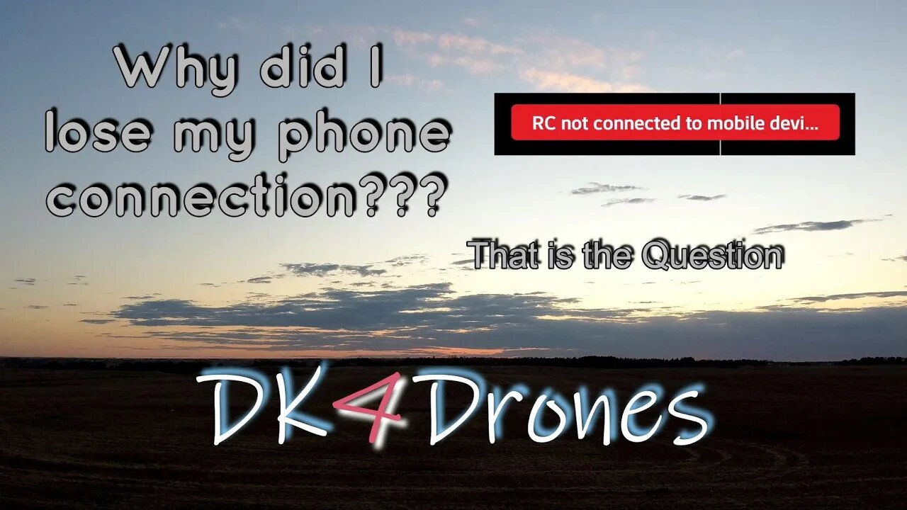 DJI Mini 2 Phone Connection Issue