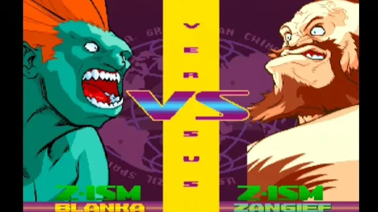 Street Fighter Zero 3 Upper - Blanka (Z-ISM) - Nível 8/Expert - No Continues