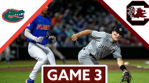 South Carolina vs Florida Highlights (GAME 3) | 2022 College Baseball Highlights