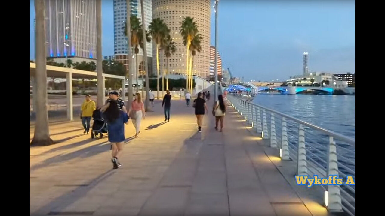 Tampa Riverwalk & Info On Rv/Travel Trailer Decision